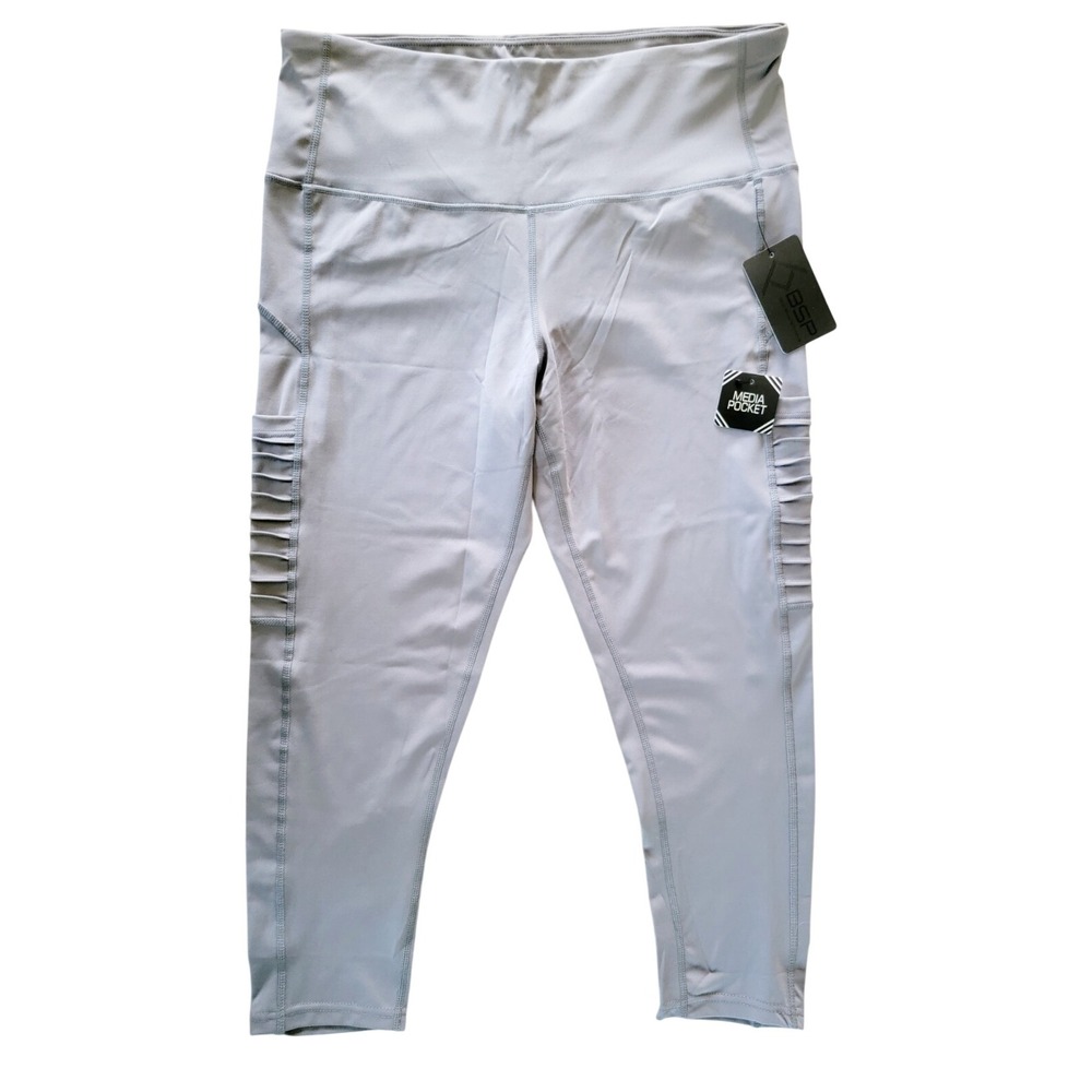 BSP Better Sports 2X Performance‎ Contour High Waisted Leggings Women's NWT